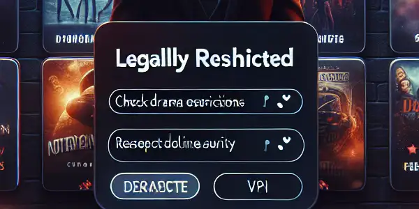 A modern digital interface showcasing adult entertainment video thumbnails with elements of privacy and security.